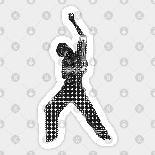 Ballet Dancing Sticker by Dasart